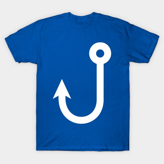 Fishing Hook T-Shirt by designseventy